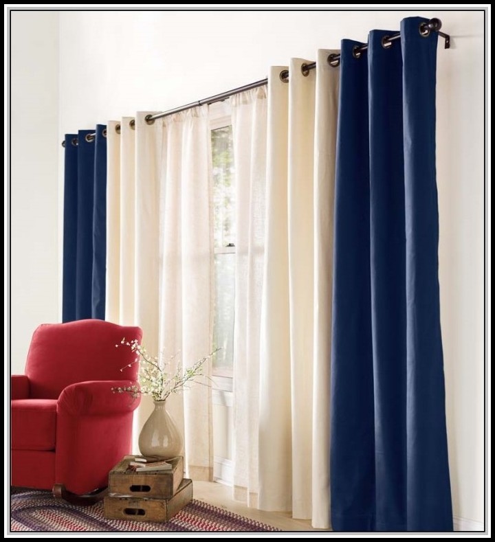 30+ Double Rod Curtain Ideas – ZYHOMY