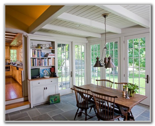 Turning A Sunroom Into A Dining Room