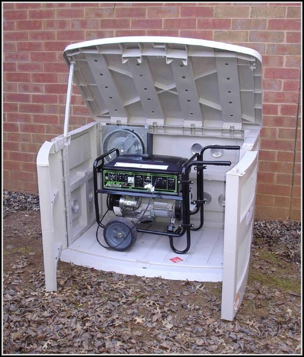 Small Generator Enclosure Plans  Sheds Home Decorating 