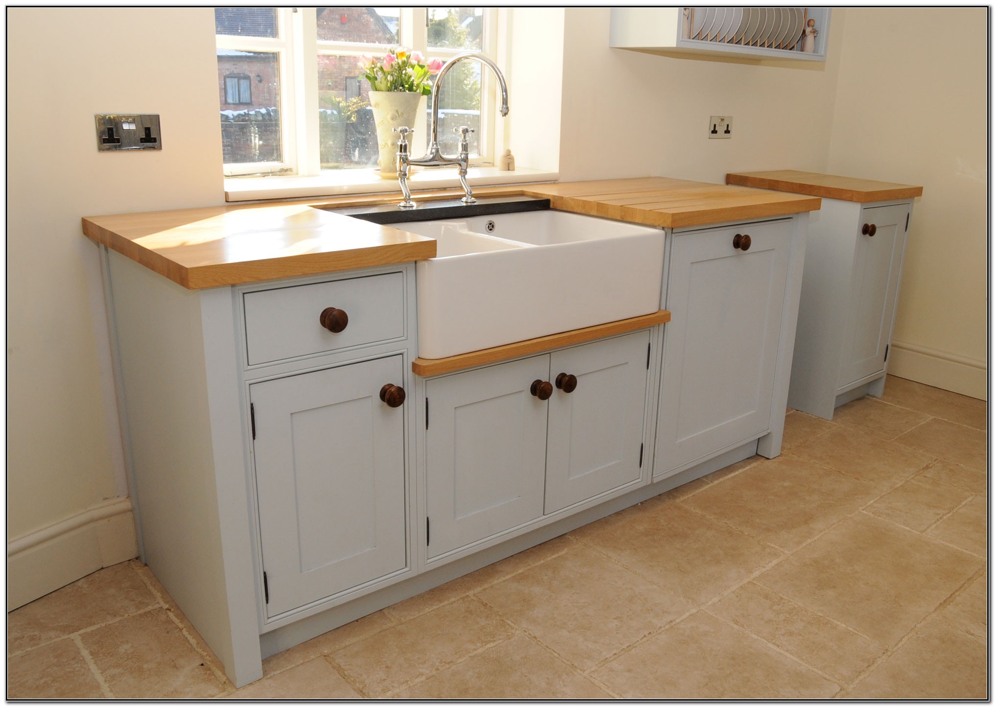 compact kitchen sink counter and cabinet