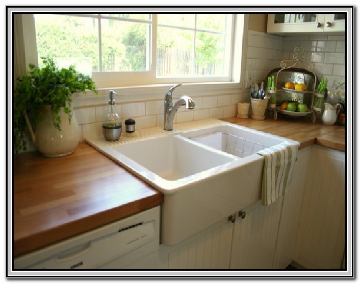 Top Mount Farmhouse Sink Sink And Faucets Home