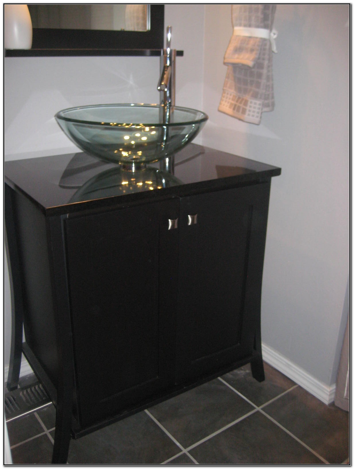 Vanity With Bowl Sink On Top - Sink And Faucets : Home Decorating Ideas ...