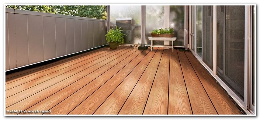 best non wood decking material - decks : home decorating