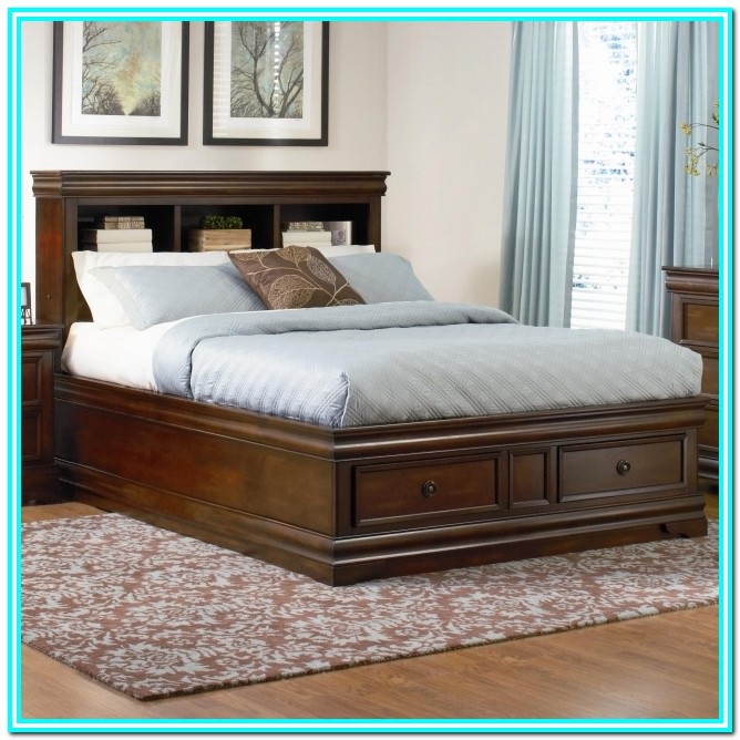 California King Platform Bed With Drawers Plans - Bedroom : Home ...