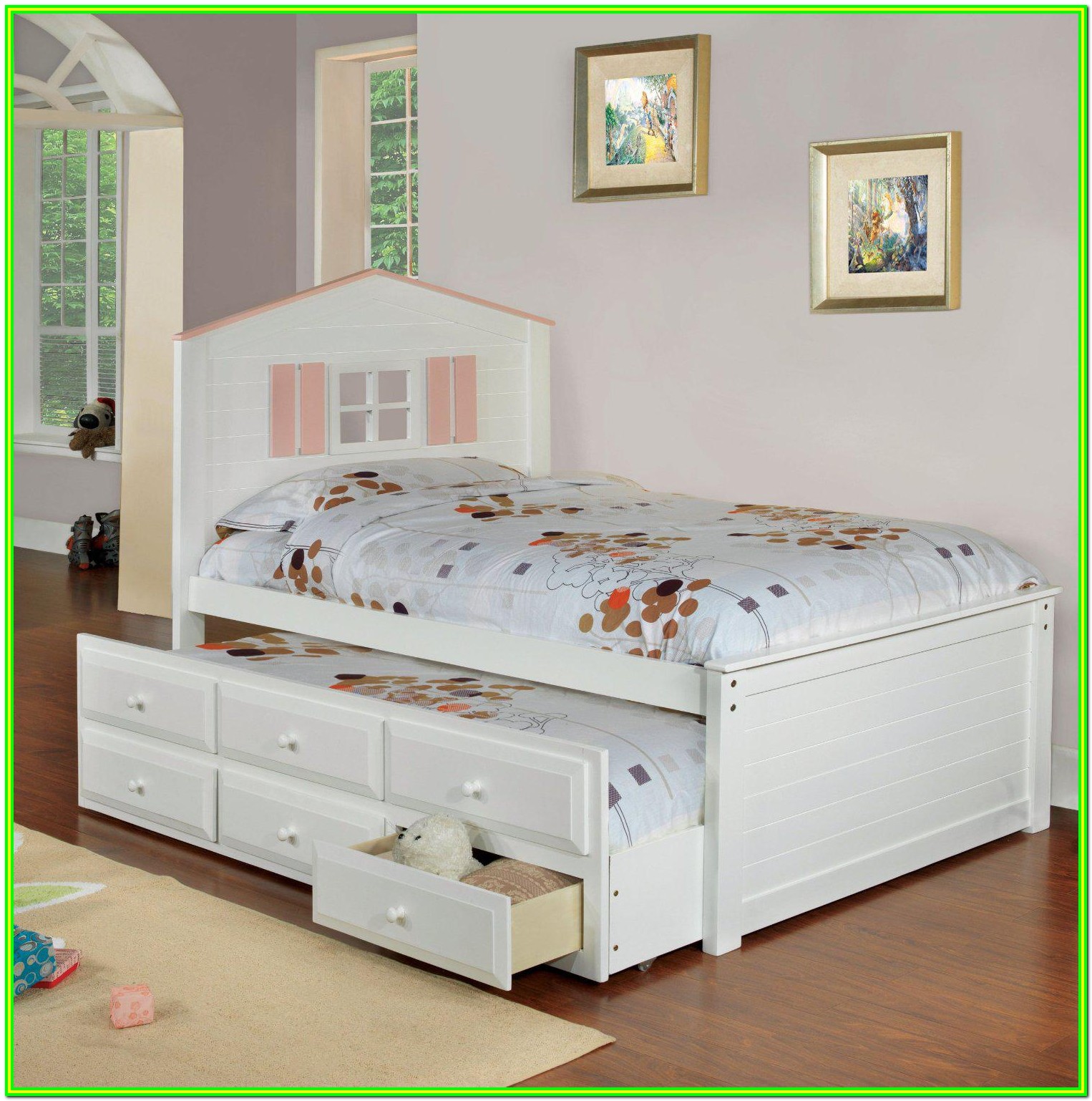 Ikea White Twin Bed With Drawers - Bedroom : Home Decorating Ideas # ...