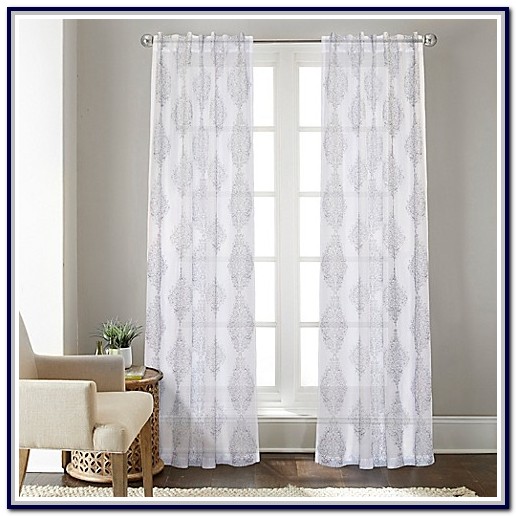 Gray Sheer Curtains Bed Bath And Beyond - Bedroom : Home Decorating ...