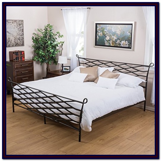 Iron Bed Frame Queen Black - Bedroom : Home Decorating Ideas #6E8W1xmkN7