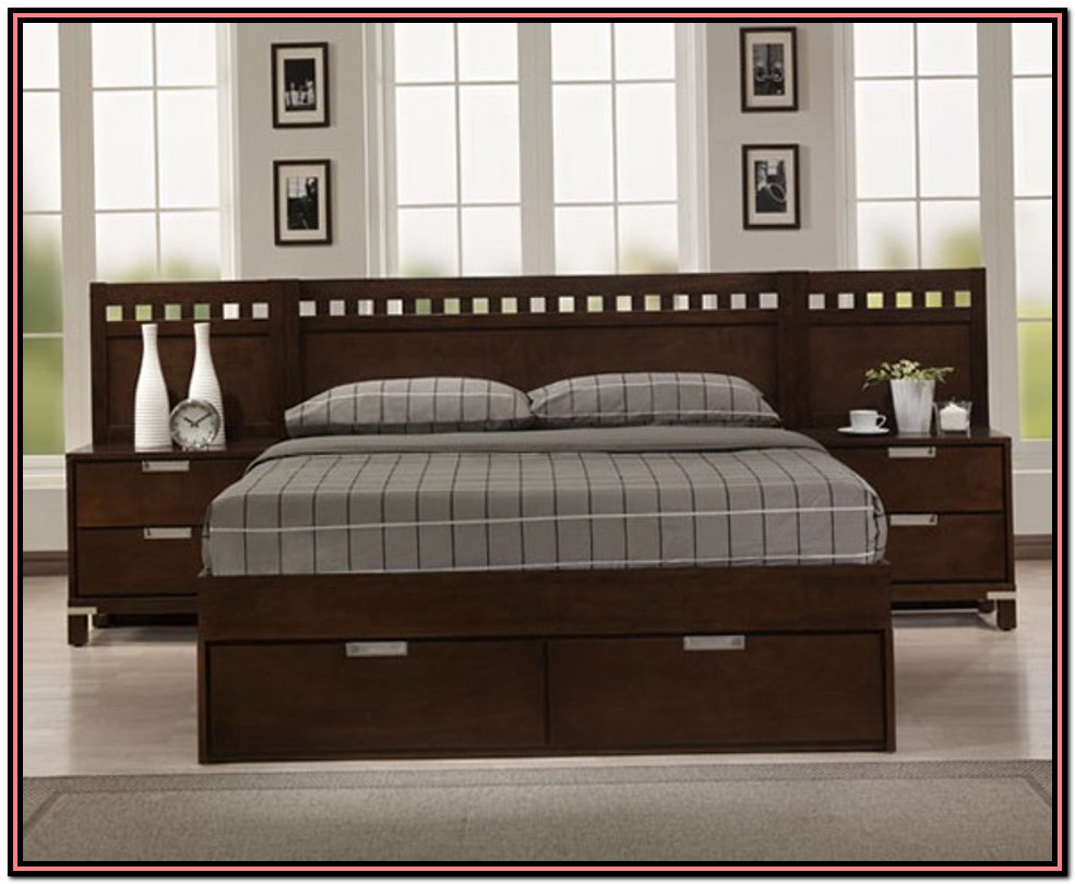 King Size Bed Frame And Headboard Set - Bedroom : Home Decorating Ideas ...