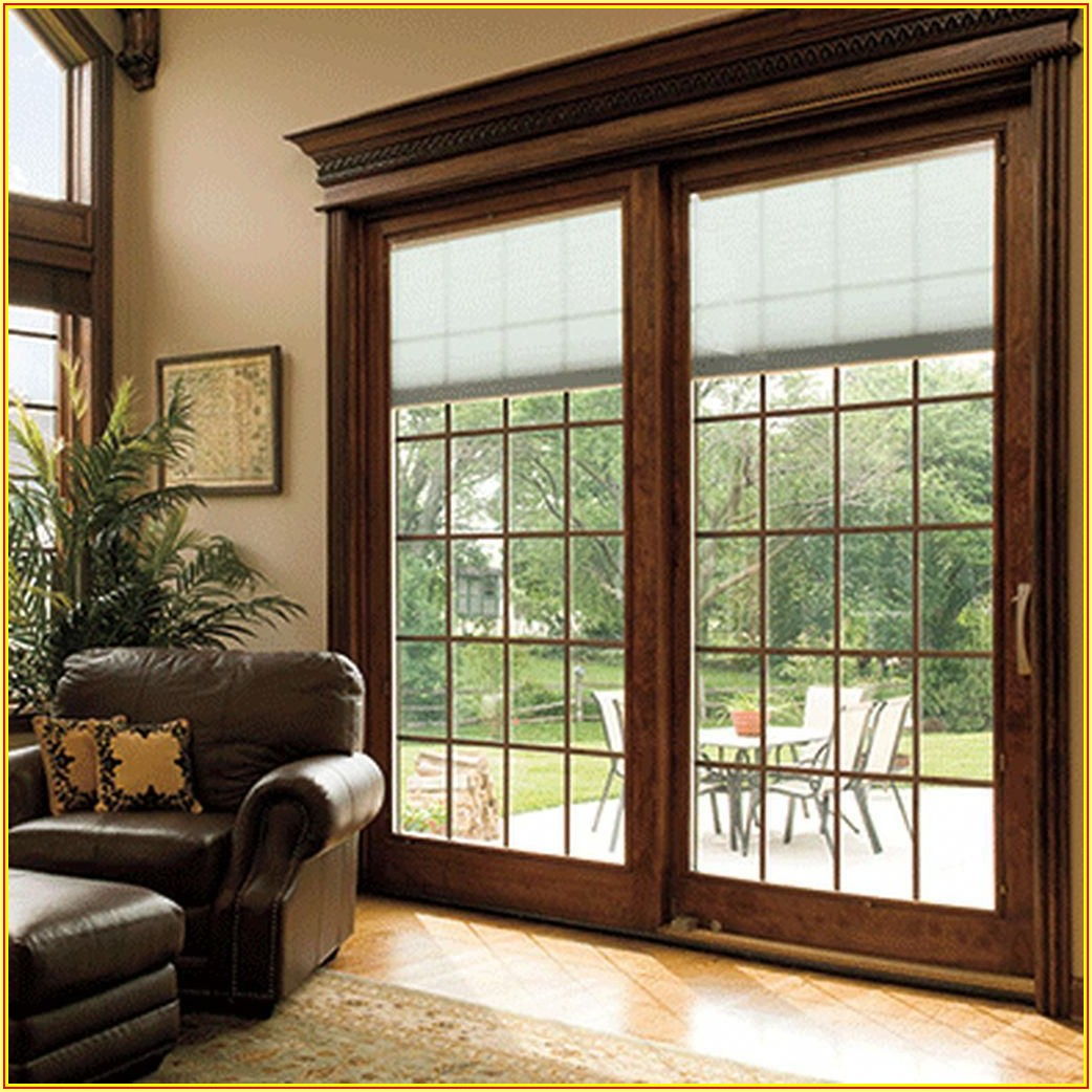 Achieving Style And Functionality With Sliding Patio Door Blinds ...