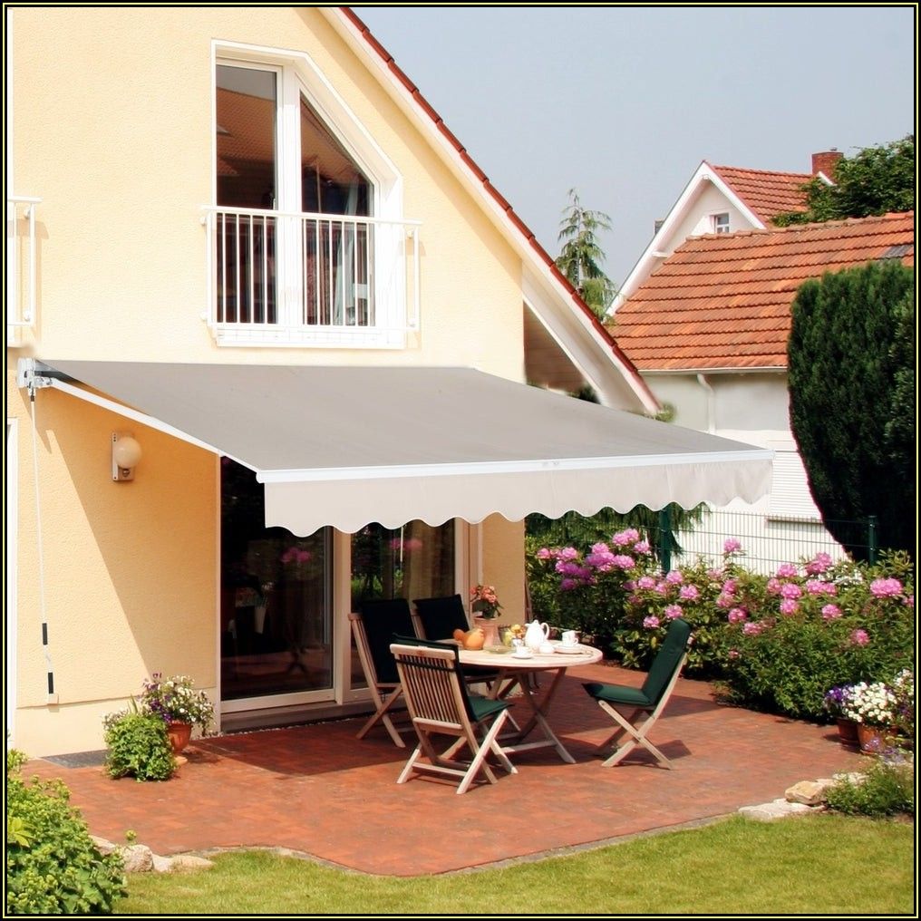 Aleko Motorized Retractable Patio Awning Installation Instructions ...