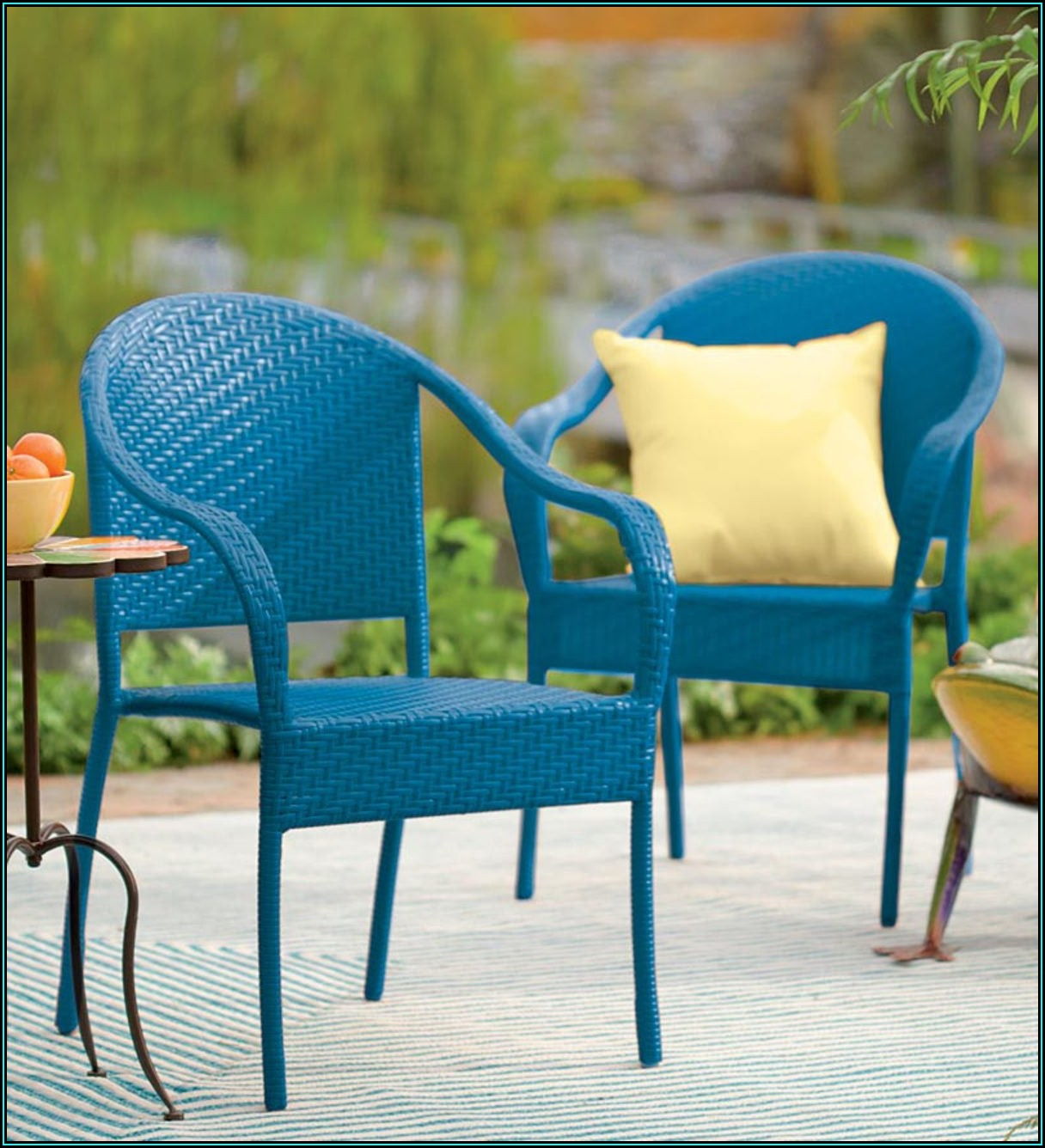 Room Essentials Sling Stacking Patio Chair - Chairs : Home Decorating ...