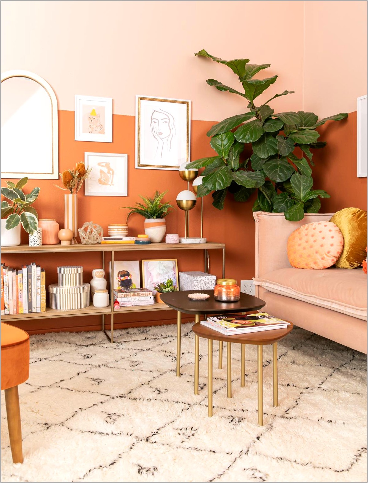 Rust Color Living Room - Living Room : Home Decorating Ideas #mZqmWpG7wa